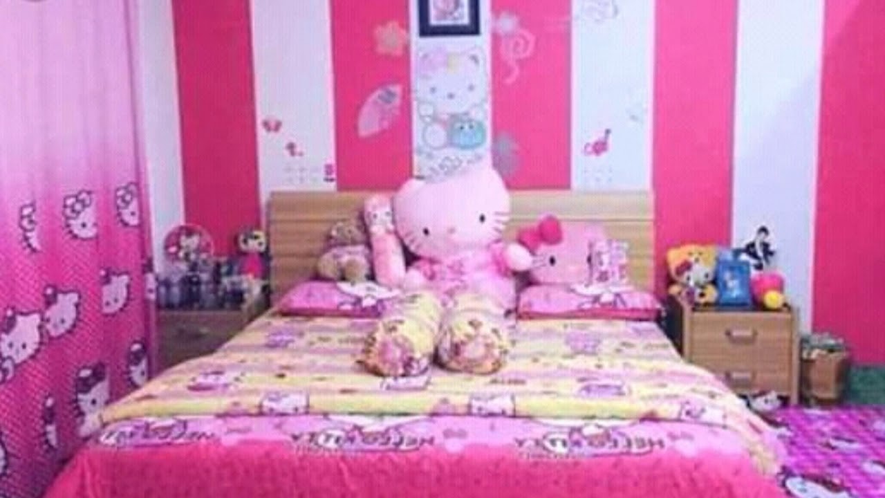 Detail Cat Kamar Hello Kitty Nomer 38