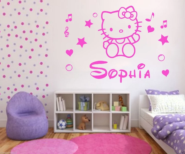 Detail Cat Kamar Hello Kitty Nomer 45