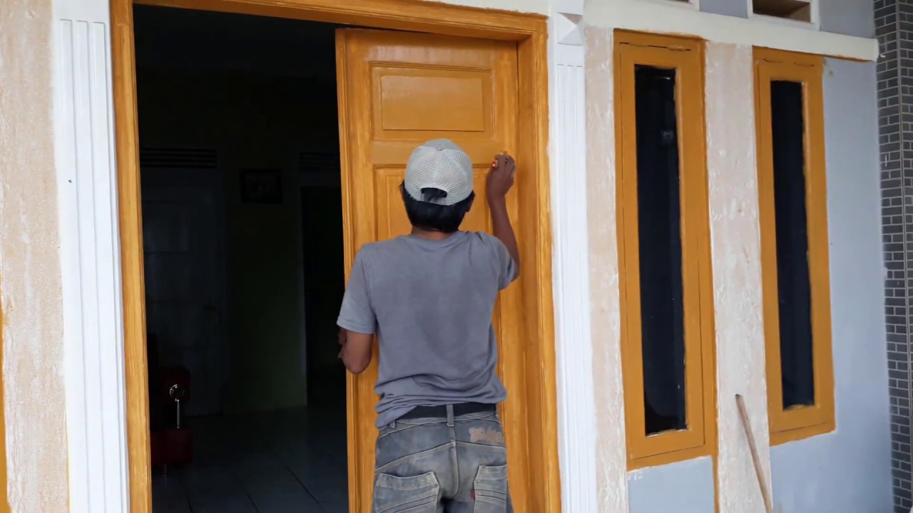 Detail Cat Kayu Untuk Pintu Rumah Nomer 7