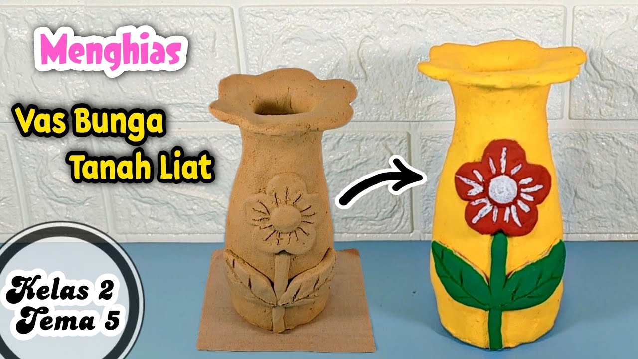 Cat Untuk Vas Bunga Dari Tanah Liat - KibrisPDR