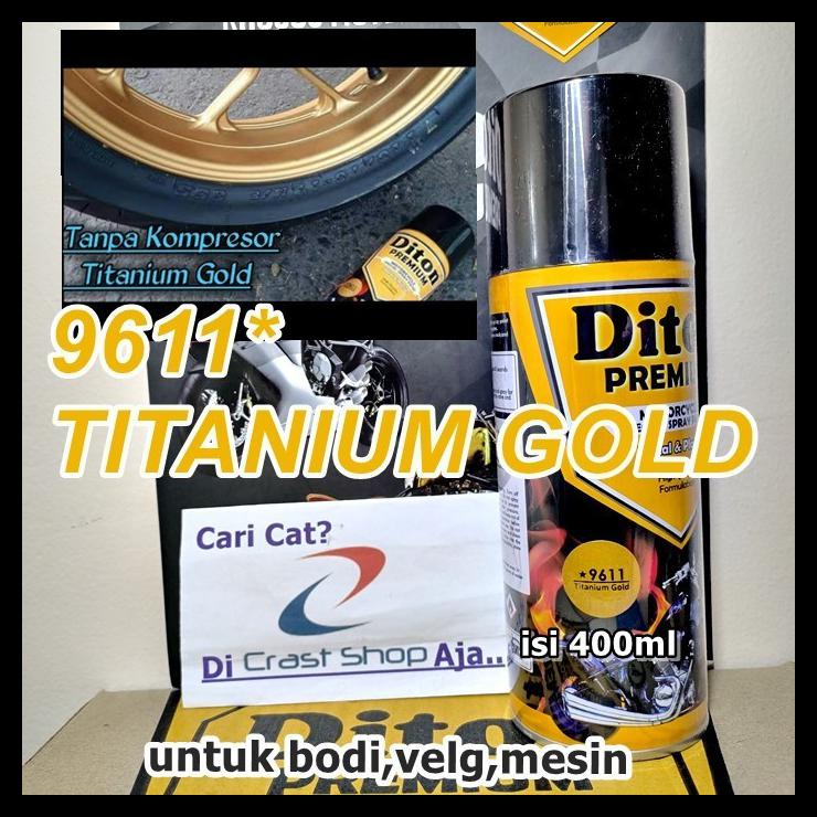 Detail Cat Warna Titanium Nomer 51