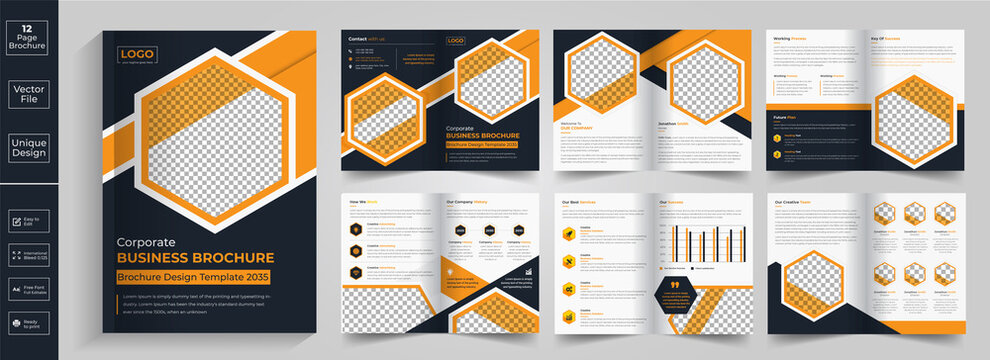 Detail Catalogue Design Template Nomer 11