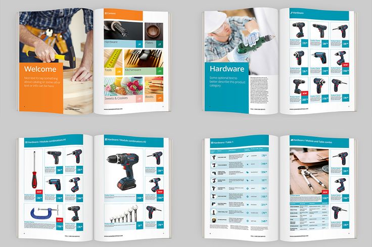 Detail Catalogue Design Template Nomer 16