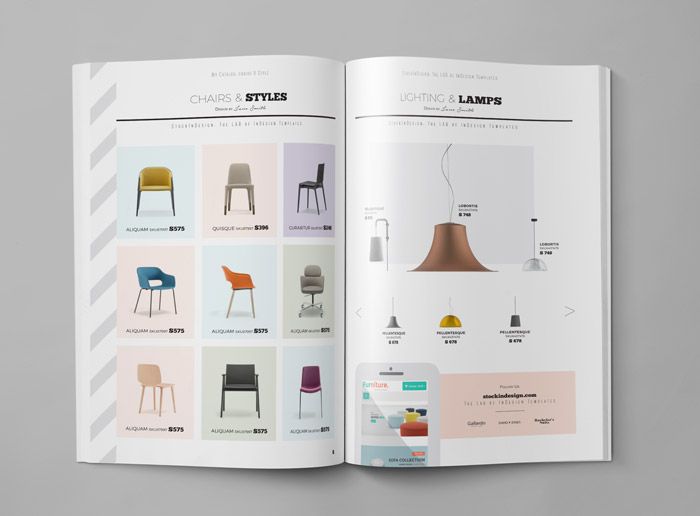 Detail Catalogue Design Template Nomer 24