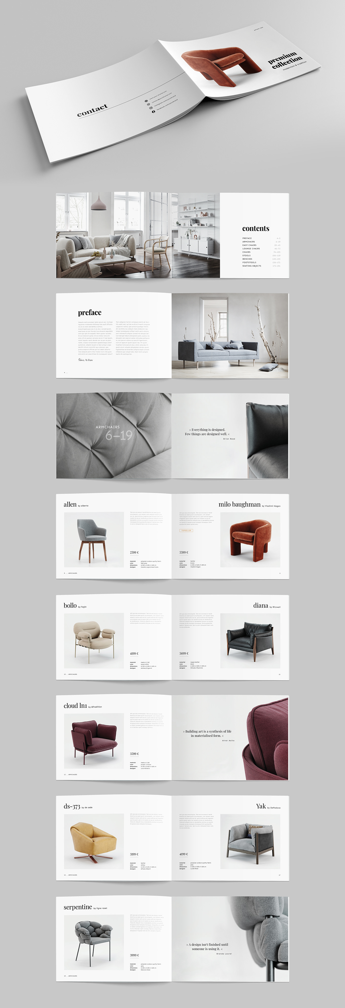 Detail Catalogue Design Template Nomer 37