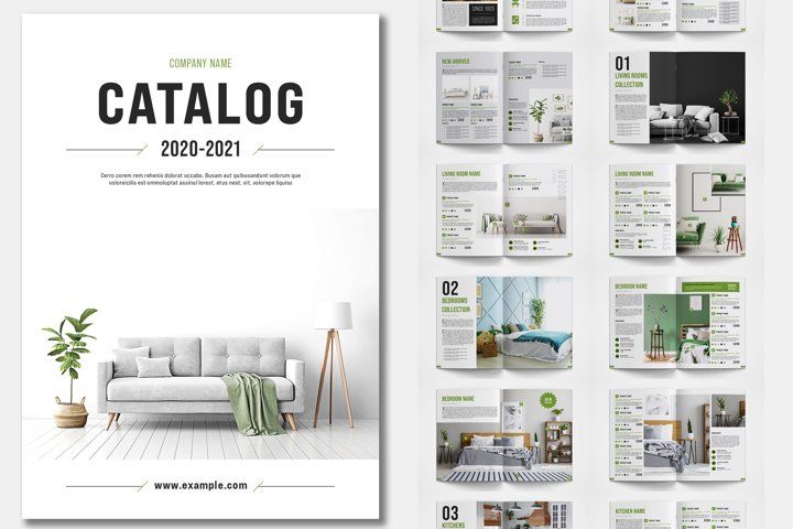 Detail Catalogue Design Template Nomer 3