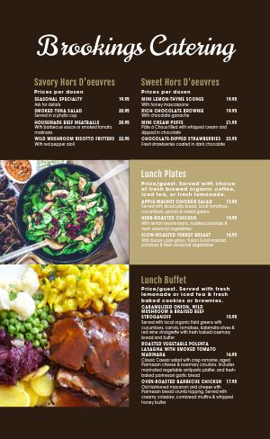 Catering Menu Template - KibrisPDR