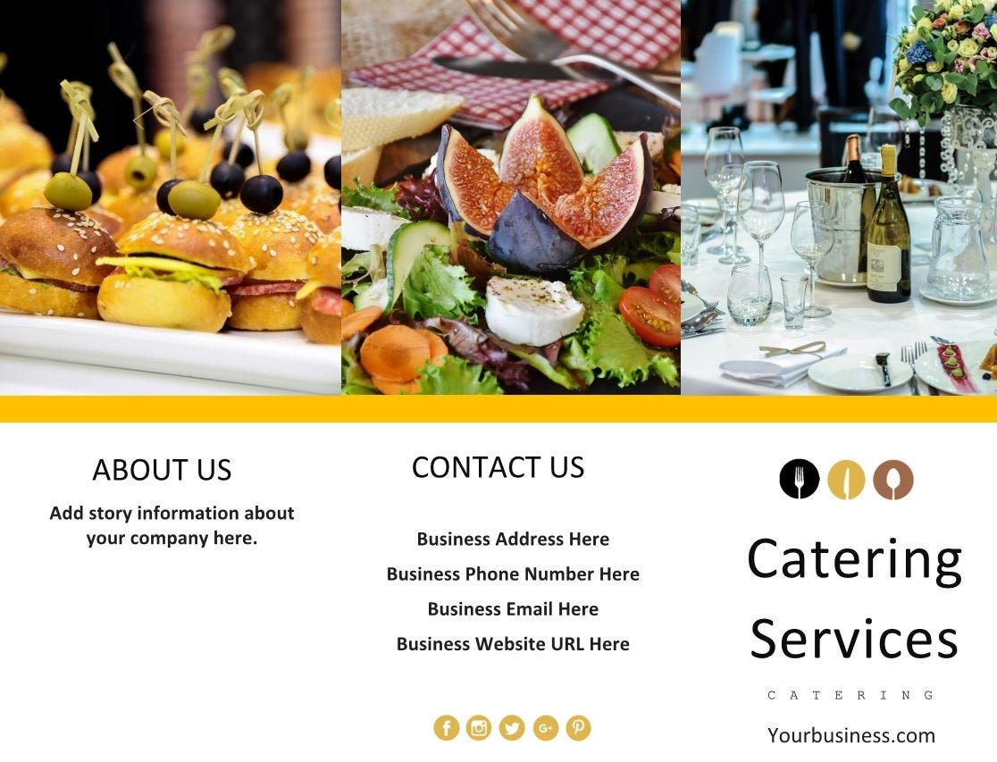 Detail Catering Menu Template Nomer 37