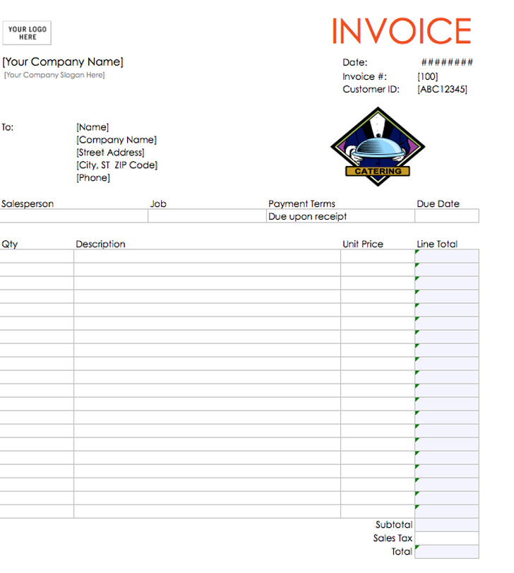 Detail Catering Template Excel Nomer 17