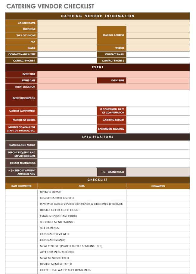 Detail Catering Template Excel Nomer 24