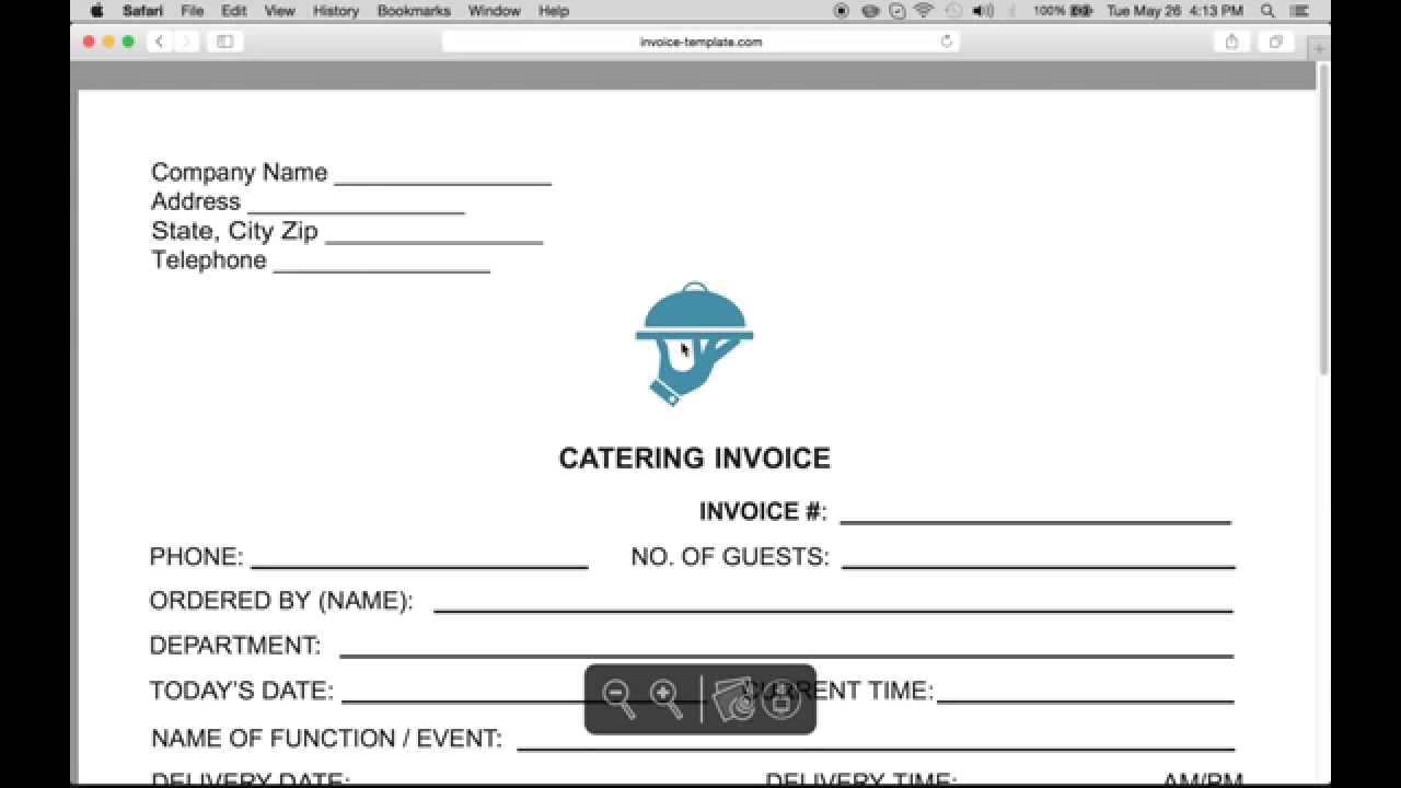 Detail Catering Template Excel Nomer 27