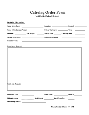 Detail Catering Template Excel Nomer 30