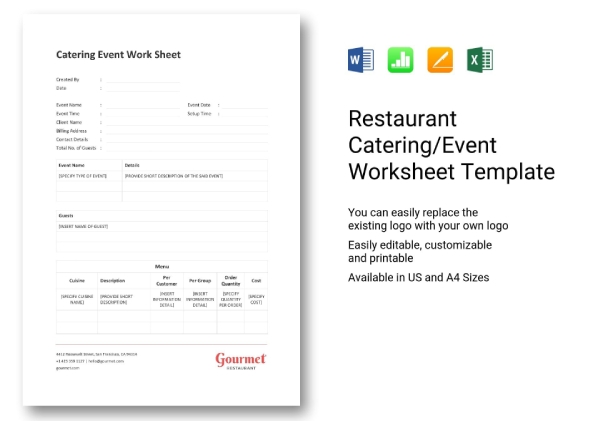 Detail Catering Template Excel Nomer 36