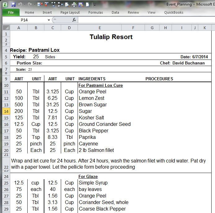 Detail Catering Template Excel Nomer 9