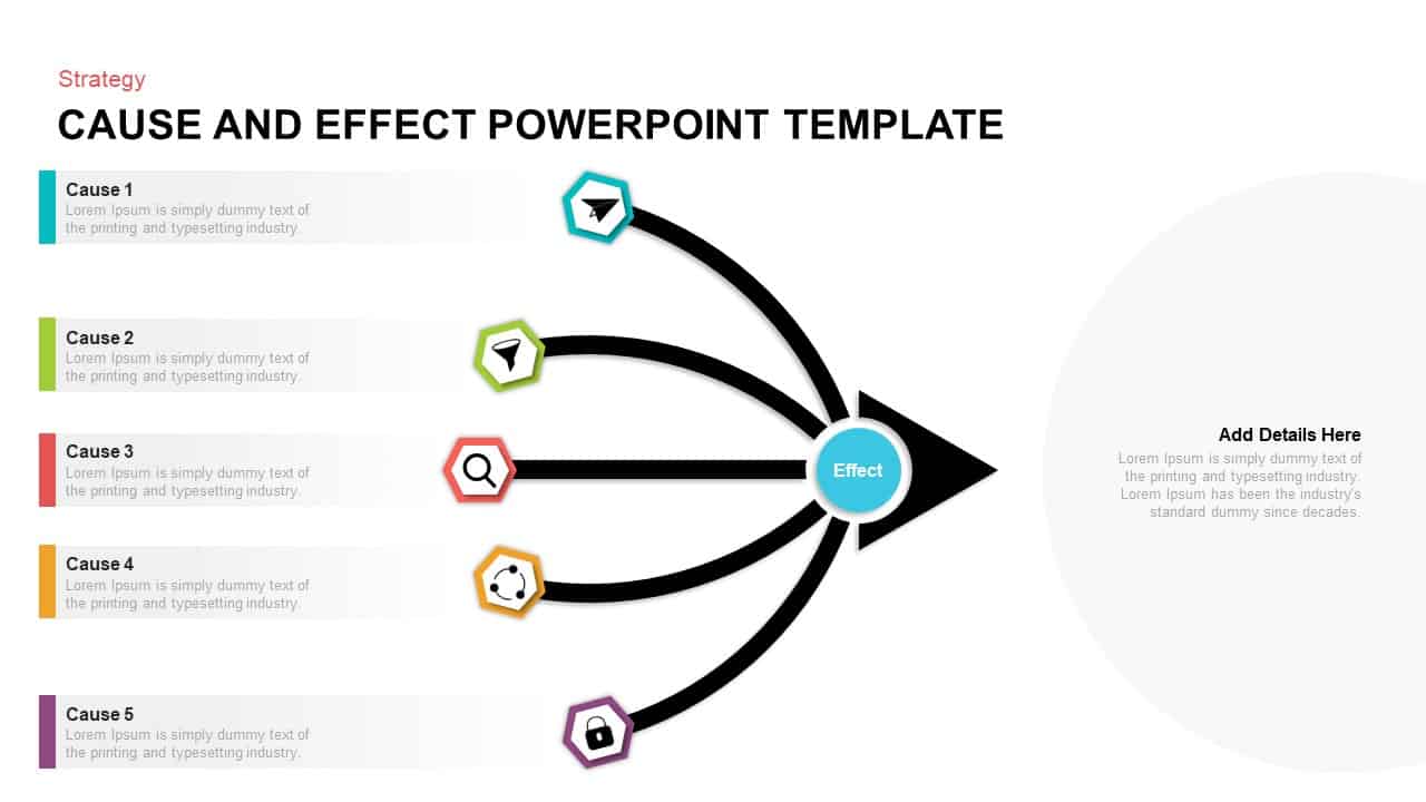Cause And Effect Powerpoint Template - KibrisPDR