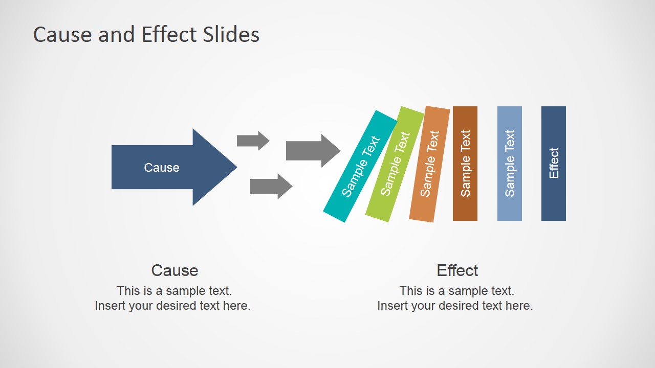 Detail Cause And Effect Powerpoint Template Nomer 15