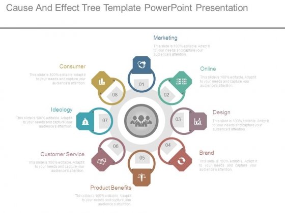 Detail Cause And Effect Powerpoint Template Nomer 26