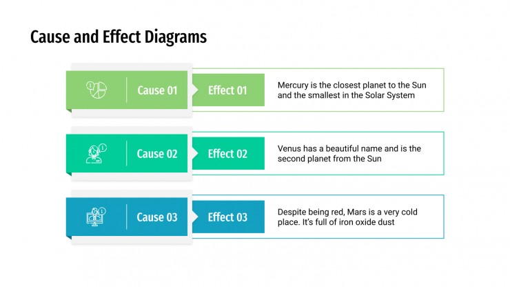 Detail Cause And Effect Powerpoint Template Nomer 4