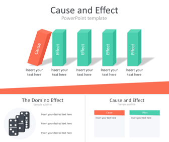 Detail Cause And Effect Powerpoint Template Nomer 53