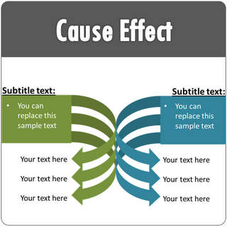 Detail Cause And Effect Powerpoint Template Nomer 10