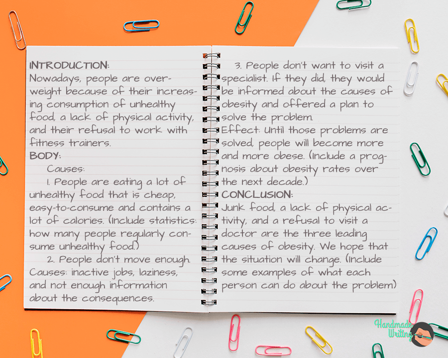 Detail Cause And Effect Thesis Template Nomer 9