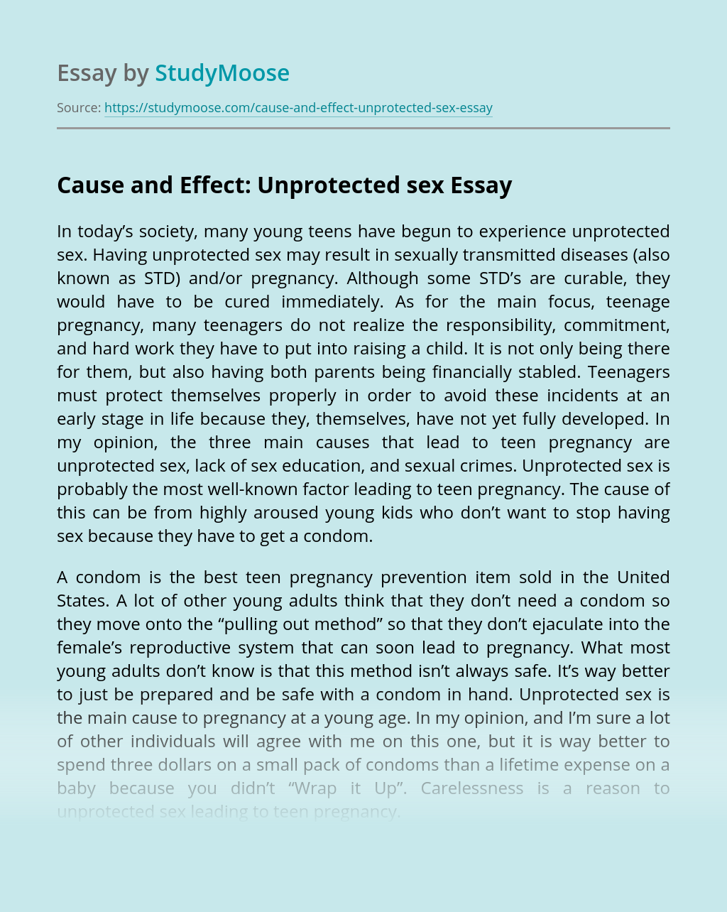 Detail Cause And Effect Thesis Template Nomer 12