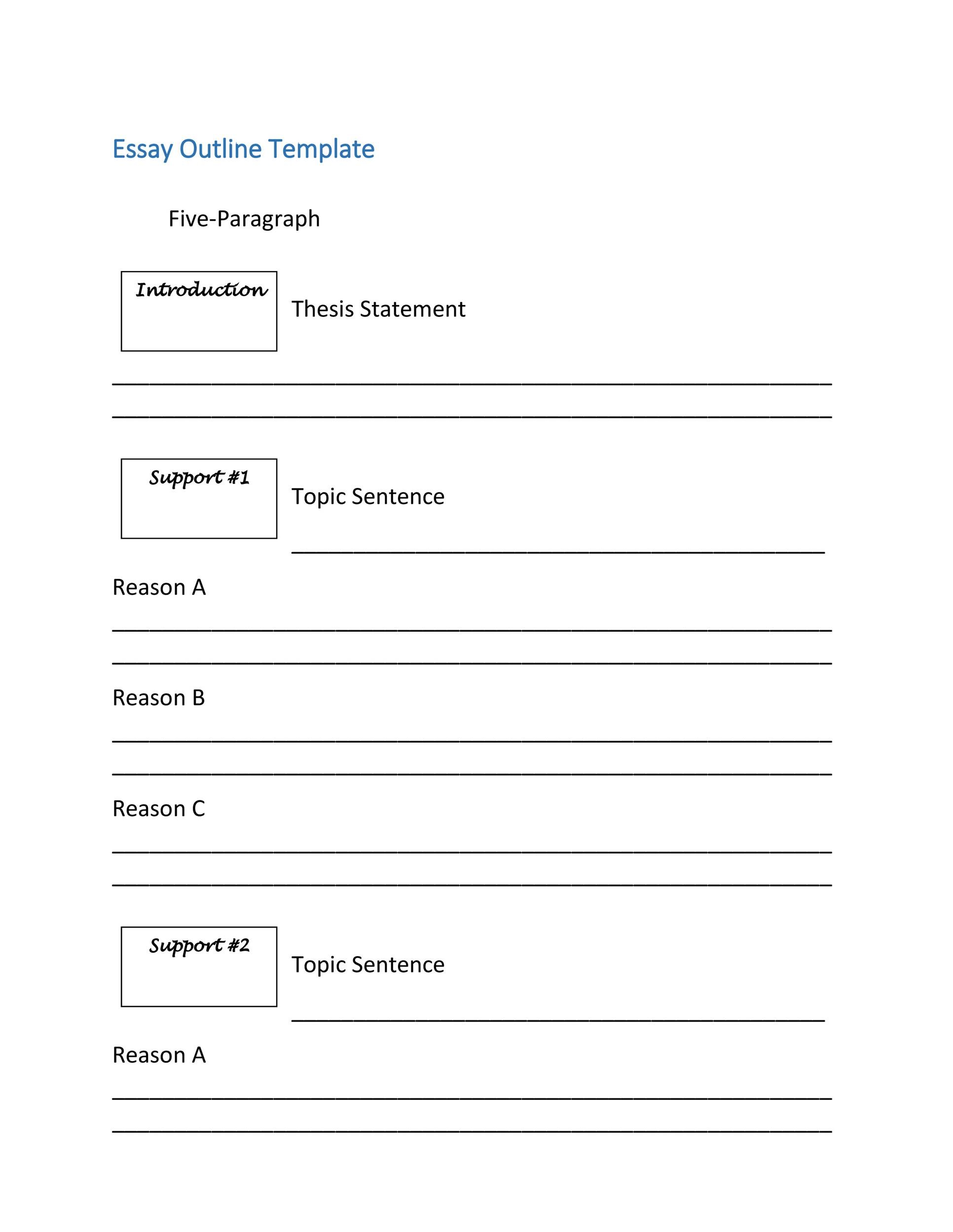 Detail Cause And Effect Thesis Template Nomer 42