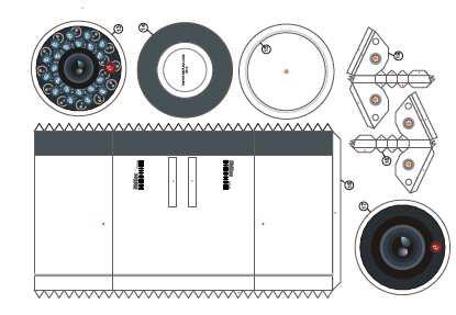 Detail Cctv Papercraft Template Koleksi Nomer 1 Detail Cctv Papercraft Template Koleksi Nomer 1