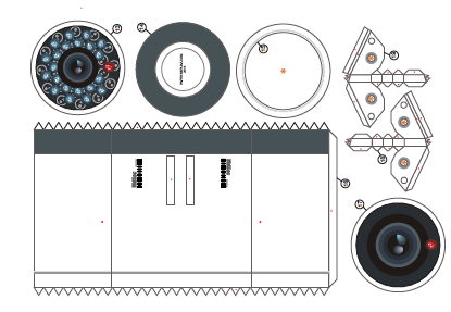 Cctv Papercraft Template - KibrisPDR