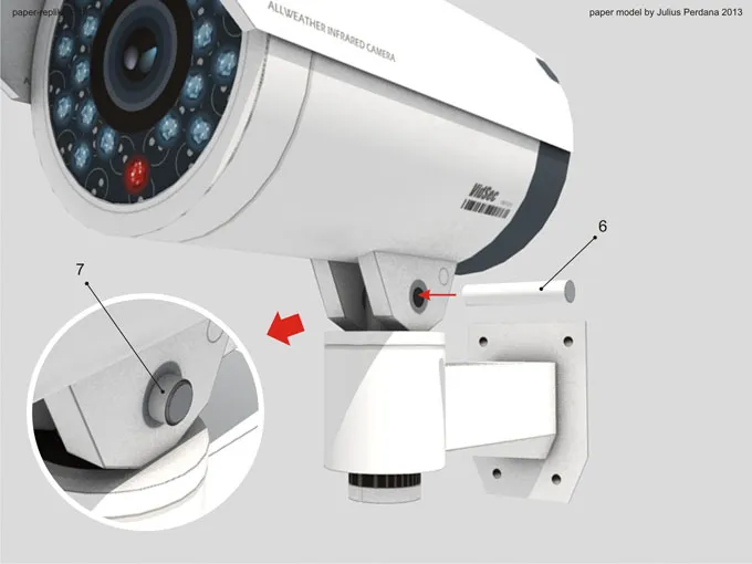 Detail Cctv Papercraft Template Nomer 4