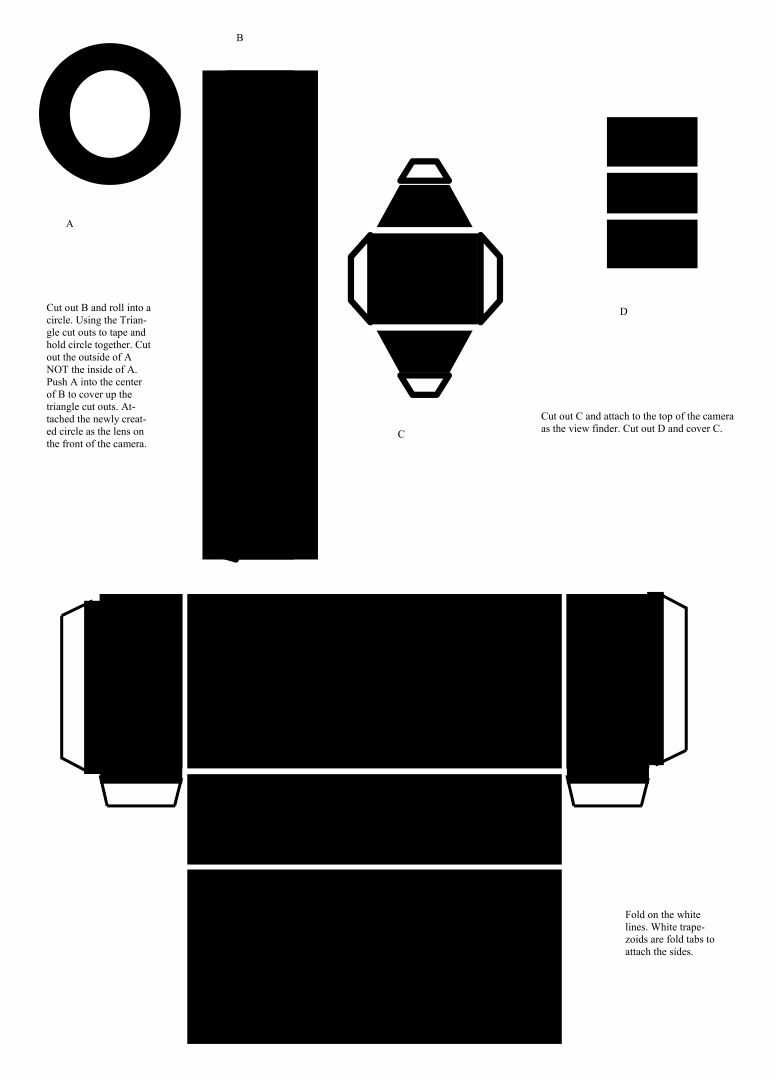 Detail Cctv Papercraft Template Nomer 44