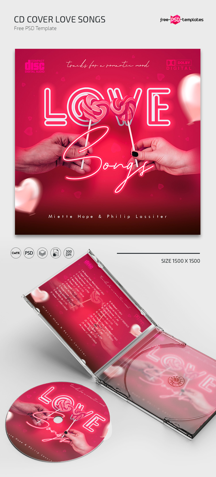 Detail Cd Cover Design Template Psd Free Download Nomer 16