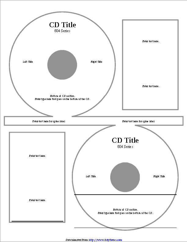 Detail Cd Label Template Nomer 8