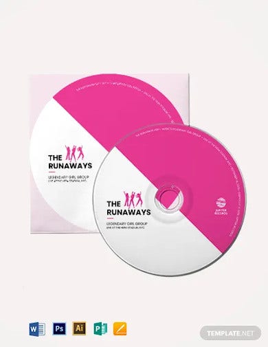 Detail Cd Label Template Psd Nomer 10