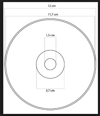 Cd Sticker Template Cdr - KibrisPDR