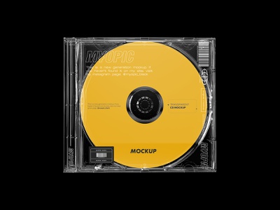 Detail Cd Template Psd Nomer 12