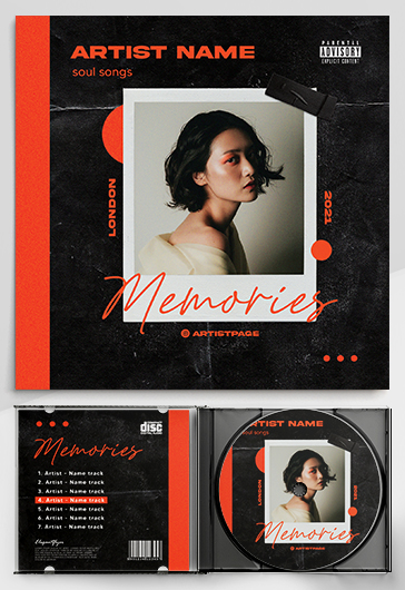 Detail Cd Template Psd Nomer 45