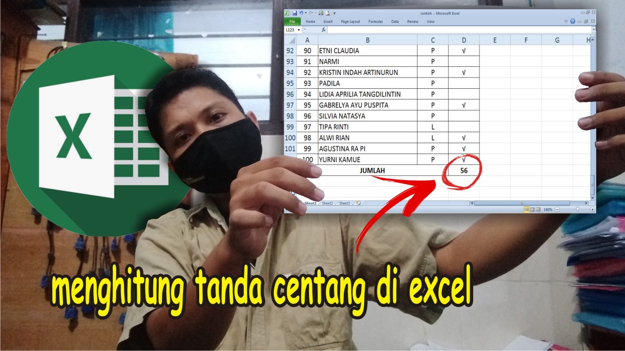 Detail Ceklis Di Excel Nomer 47