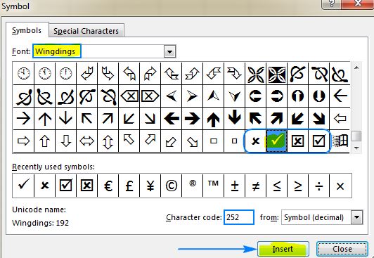 Detail Ceklis Di Excel Nomer 6