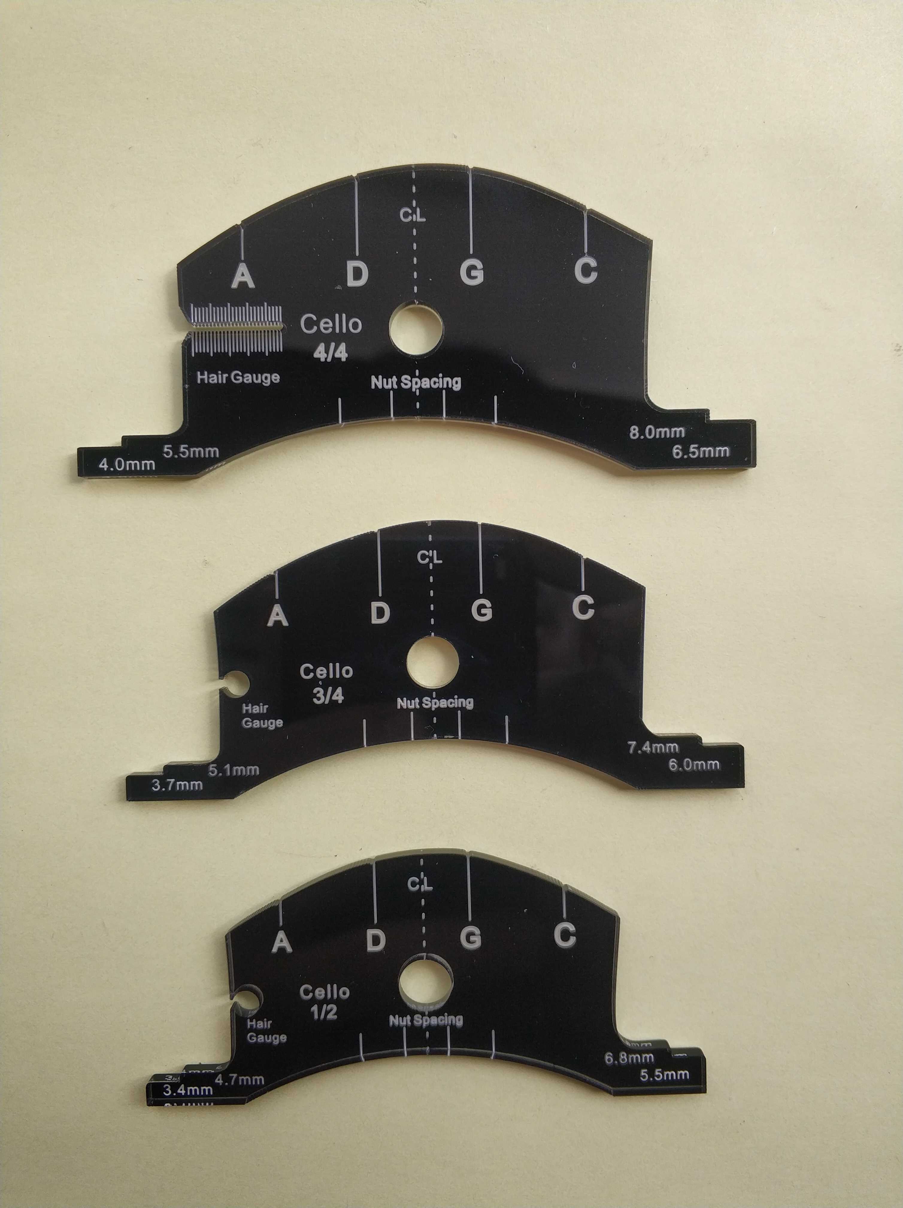 Detail Cello Bridge Template Nomer 14