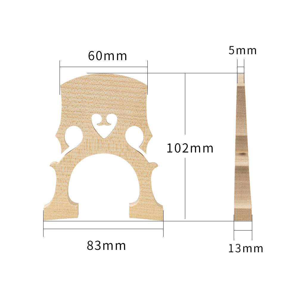 Detail Cello Bridge Template Nomer 33