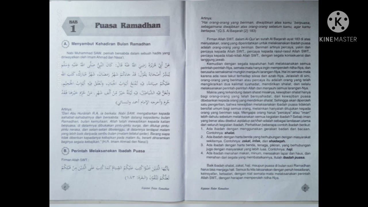 Detail Ceramah Untuk Mengisi Buku Ramadhan Nomer 34