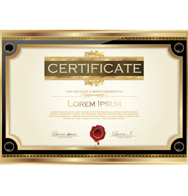 Detail Certificate Design Template Psd Nomer 37