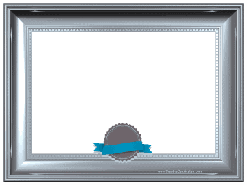 Detail Certificate Frame Template Free Download Nomer 9