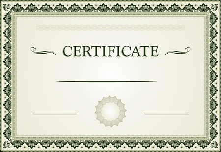 Detail Certificate Frame Template Free Download Nomer 27