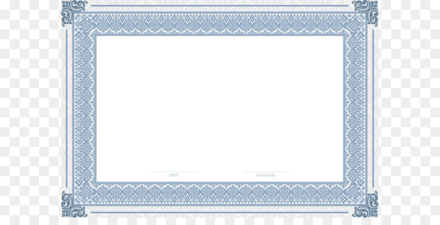 Detail Certificate Frame Template Free Download Nomer 43