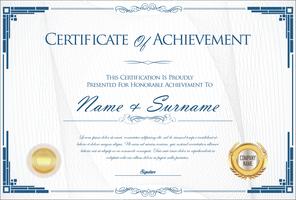 Detail Certificate Frame Template Free Download Nomer 8