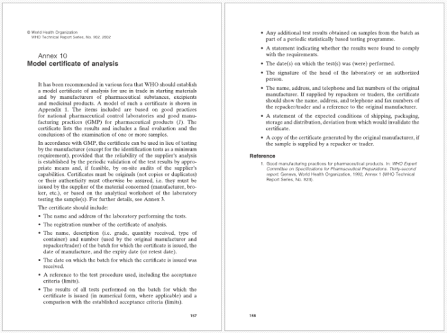 Detail Certificate Of Analysis Template Word Nomer 24