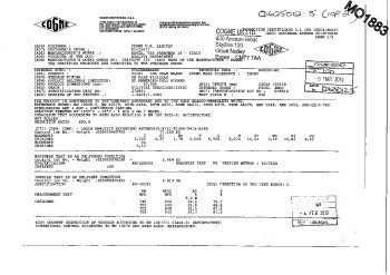 Detail Certificate Of Analysis Template Word Nomer 51