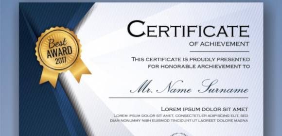Detail Certificate Template Ai Free Nomer 14